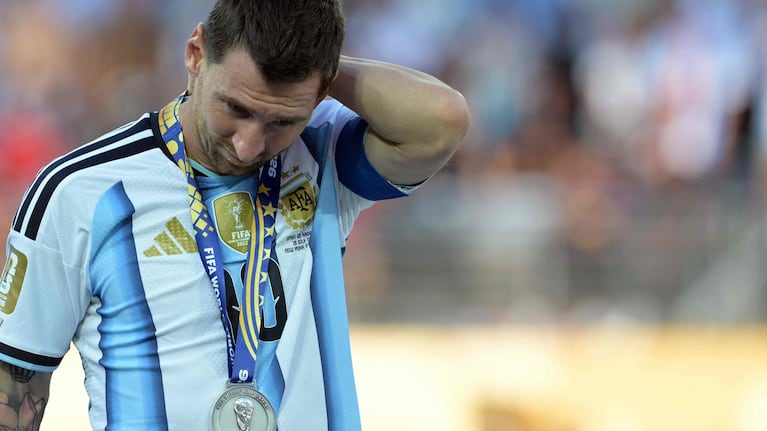 La Pulga realizó su primera publicación luego de la derrota frente a España en la final del Mundial.