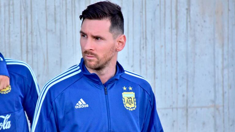 La Pulga volvió a la Selección con el gran objetivo de Brasil 2019. / Foto: AFA