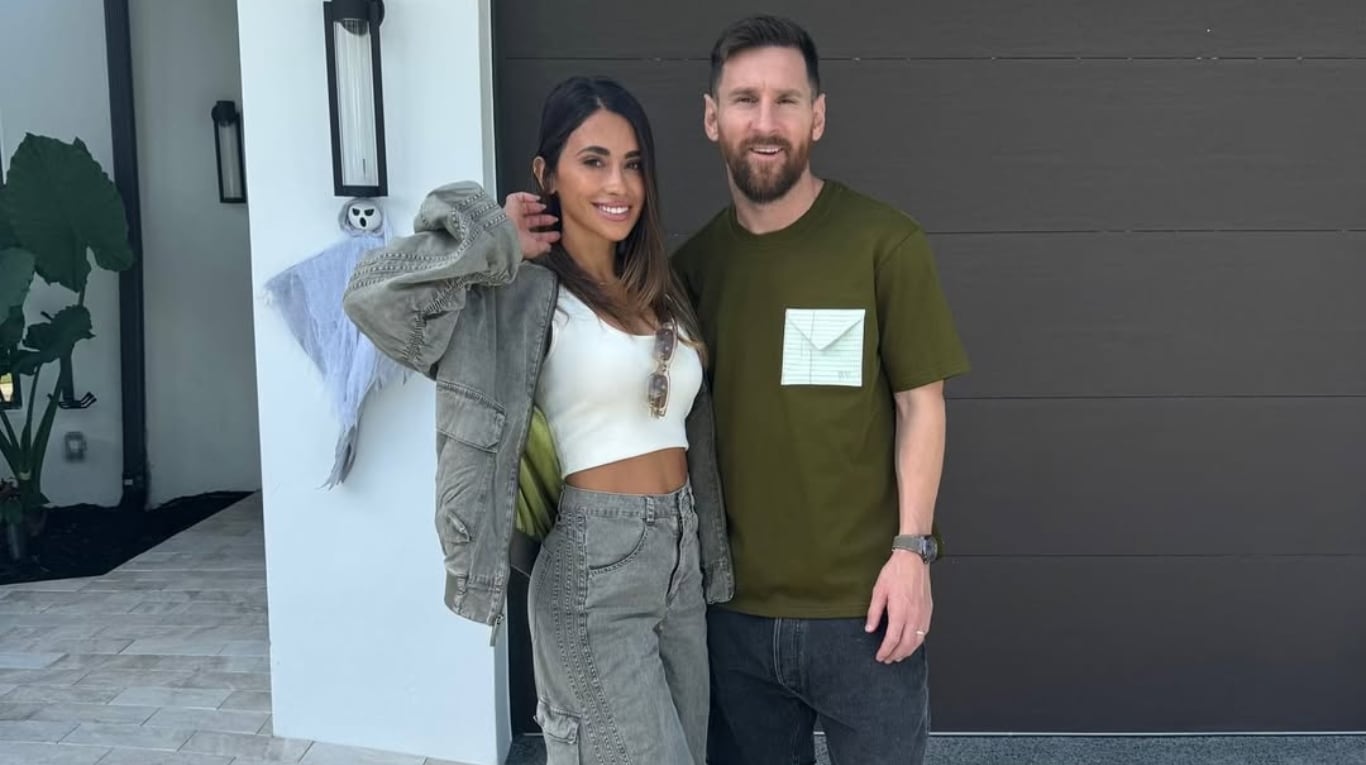 La Pulga y Antonela Roccuzzo están de vacaciones en Rosario. (Foto: @leomessi/Instagram)