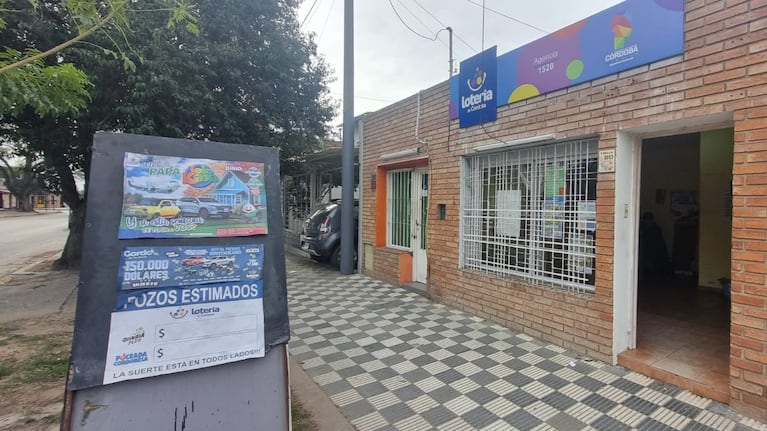 La quiniela está ubicada en la calle Posadas, en barrio Empalme.