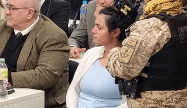 La reacción de Brenda Agüero cuando escuchó su condena a perpetua.
