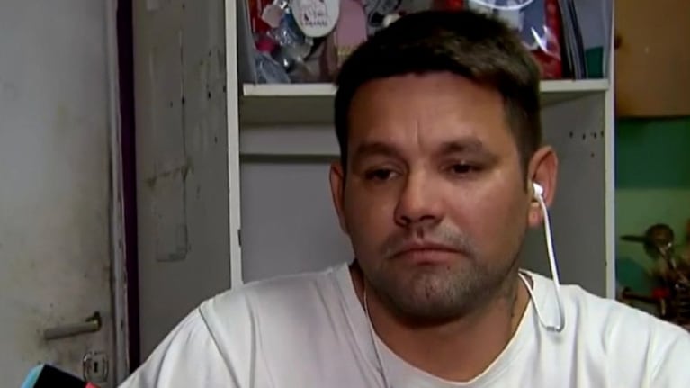 La reacción de Luis López, el padre de Ángel, en la audiencia.