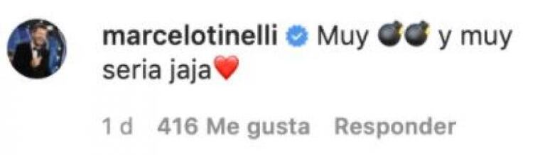 La reacción de Marcelo Tinelli por la producción de fotos de su hija Juanita