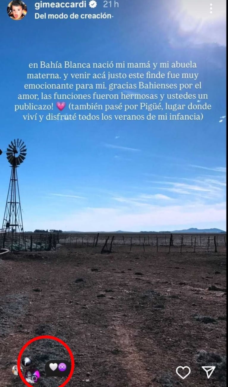 La reacción de Nico Vázquez en la historia de Gimena.