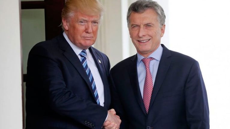La relación entre Trump y Macri va por buen camino.