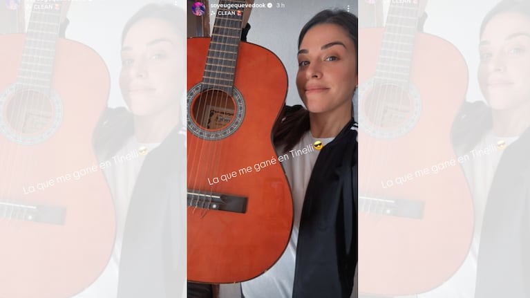 La reliquia que la artista compartió en sus redes sociales.