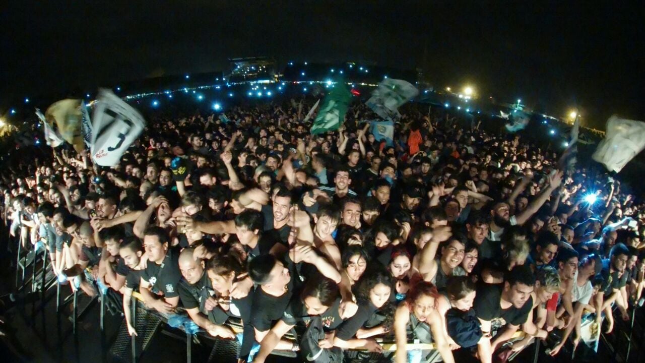 La Renga convocó a 25 mil personas en Jesús María. Foto: Lucio Casalla / ElDoce.tv.