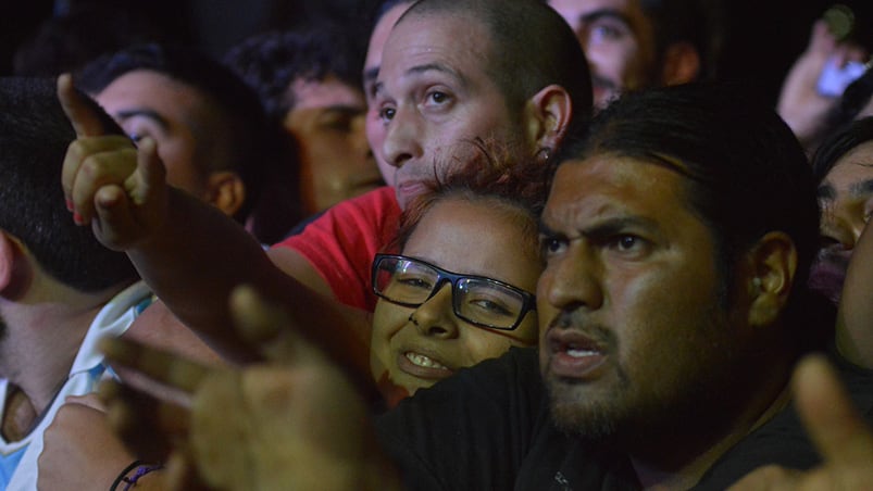 La Renga la rompió ante 40 mil fanáticos en el Kempes. Foto: Lucio Casalla / ElDoce.tv