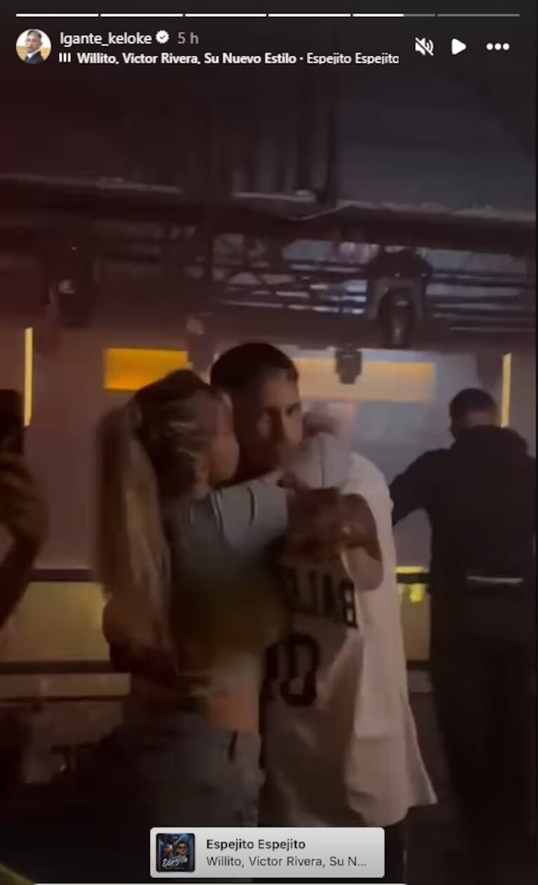 La respuesta de L-Gante y Wanda a Icardi y la China. (Captura: Instagram/@lgante_keloke)