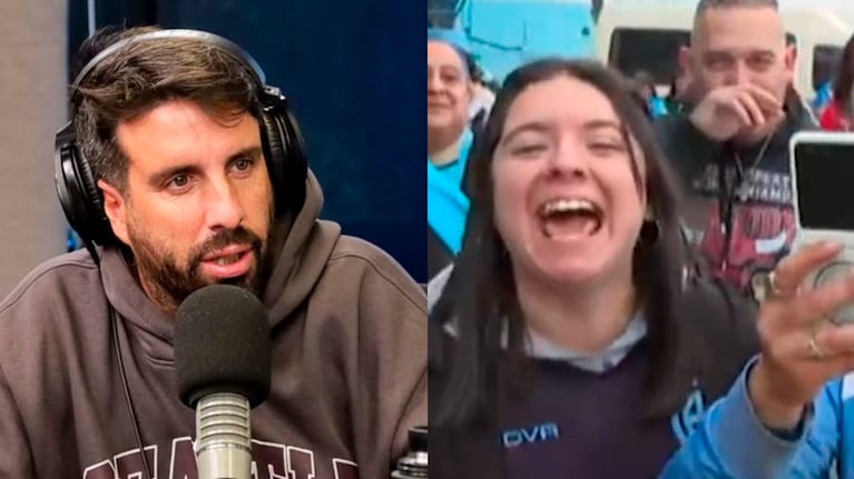 La respuesta de una hincha a Azzaro.