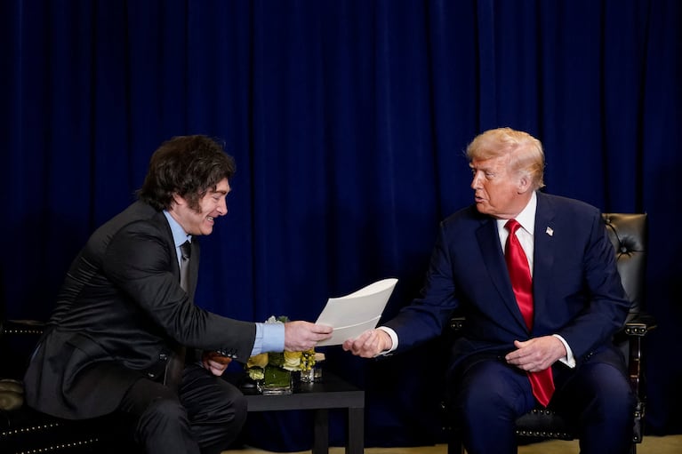 La reunión entre Javier Milei y Donald Trump en Estados Unidos.