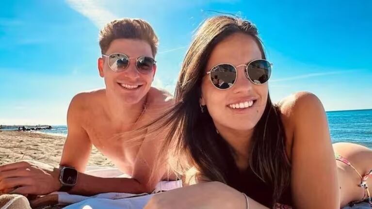 La romántica dedicatoria de Julián Álvarez a Emilia Ferrero tras los rumores de crisis