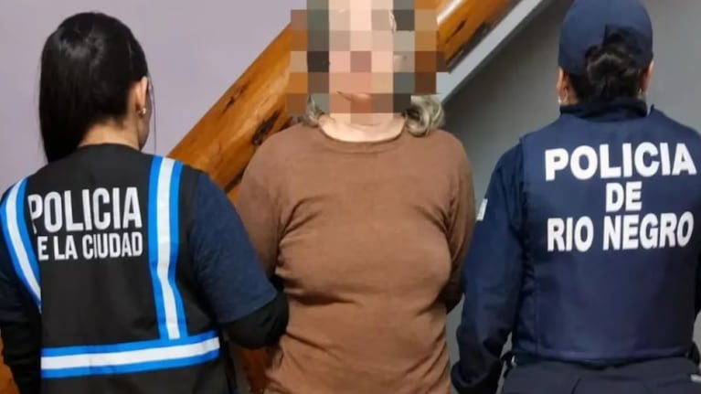La rusa fue detenida en su casa en El Bolsón.