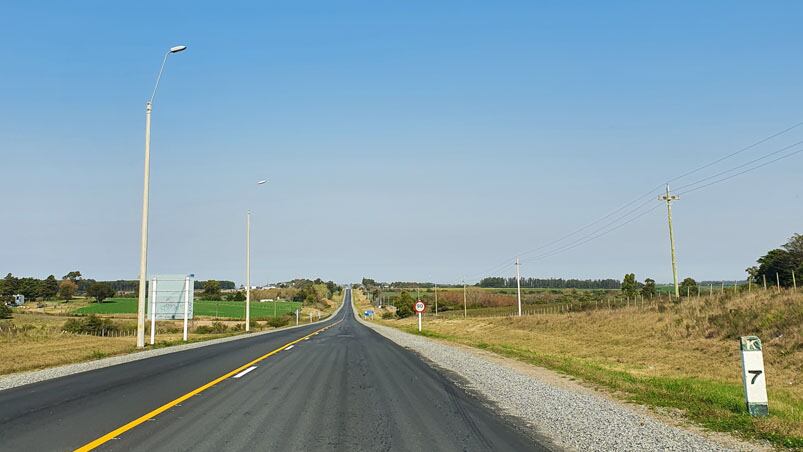 La ruta 54 uruguaya, escenario de una tragedia.