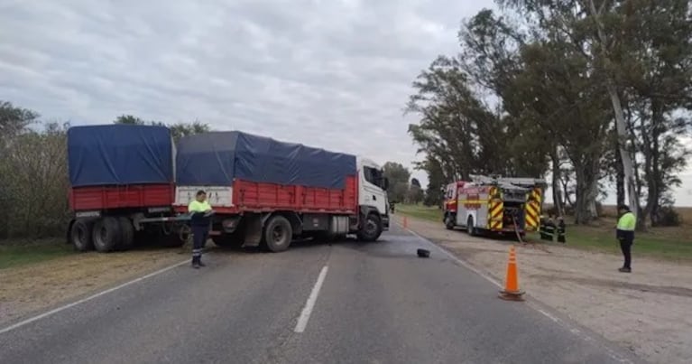 La ruta estuvo cortada para las pericias de Policía Judicial
