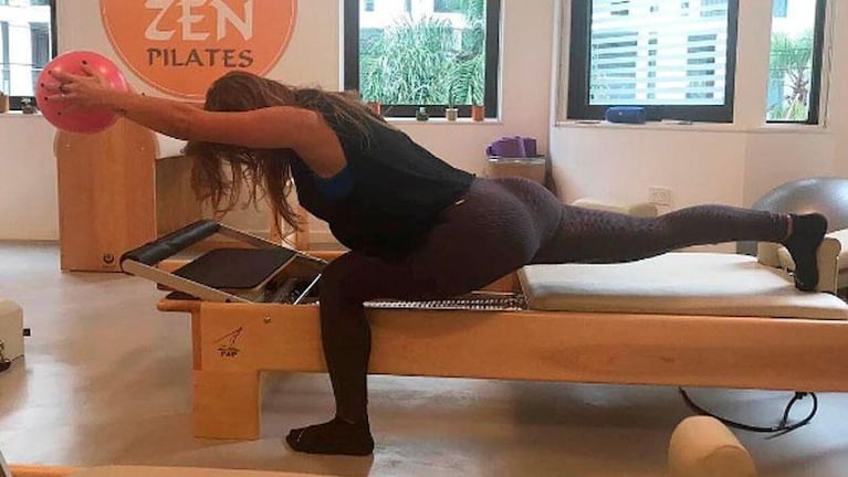 La rutina física de Jésica Cirio en el cuarto mes de embarazo