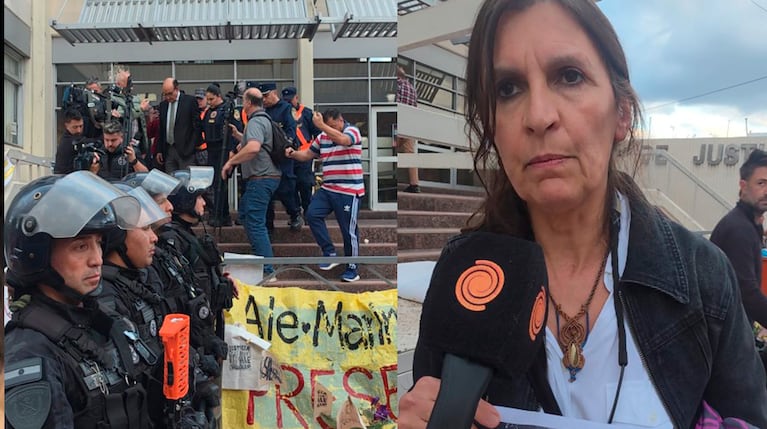 La salida del juicio de Oscar González