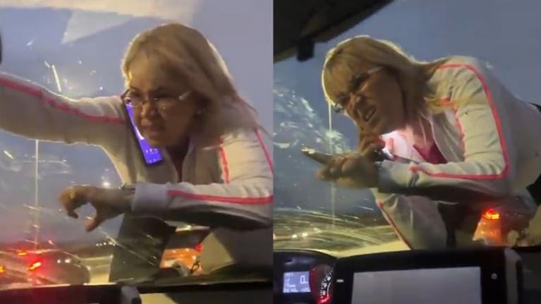 La sanción que recibió la mujer alcoholizada que se subió al capó de un auto en Circunvalación