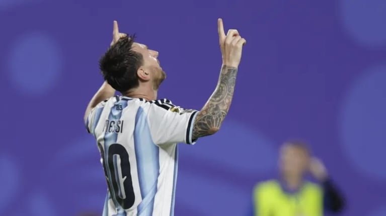 La Scaloneta se impuso 3 a 0 en su primera presentación.