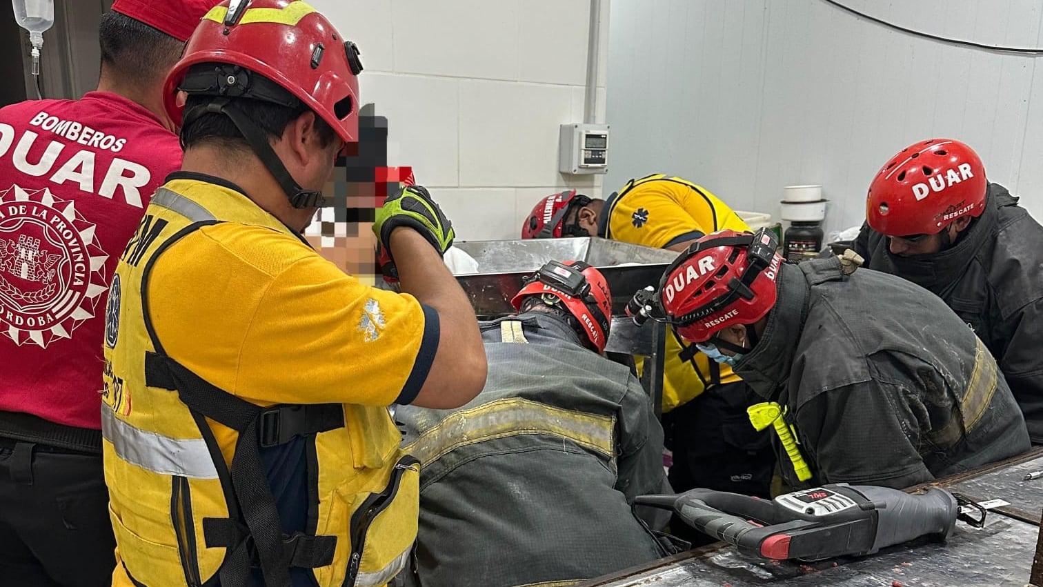 La secuencia causó desesperación en barrio Villa Cabrera.
