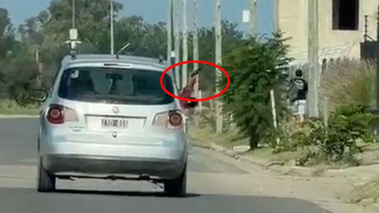 La secuencia fue filmada a plena luz del día.