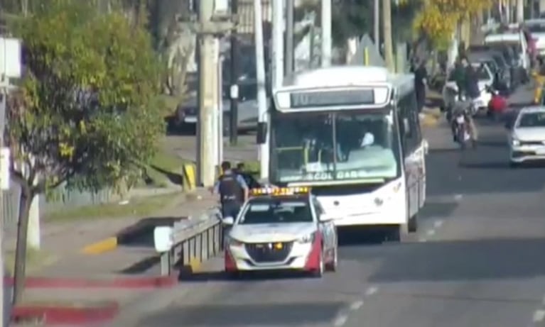 La secuencia tuvo lugar en barrio Quebrada de las Rosas.