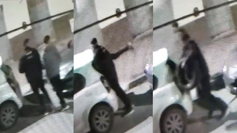 La secuencia tuvo lugar en la madrugada del domingo en barrio Alto Alberdi.