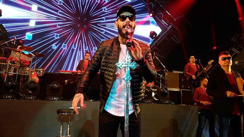 La segunda noche de Ulises en el Luna Park. Foto: Flavio Castelló / ElDoce.tv