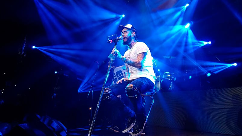 La segunda noche de Ulises en el Luna Park. Foto: Flavio Castelló / ElDoce.tv