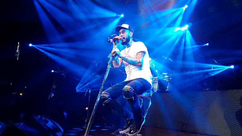 La segunda noche de Ulises en el Luna Park. Foto: Flavio Castelló / ElDoce.tv