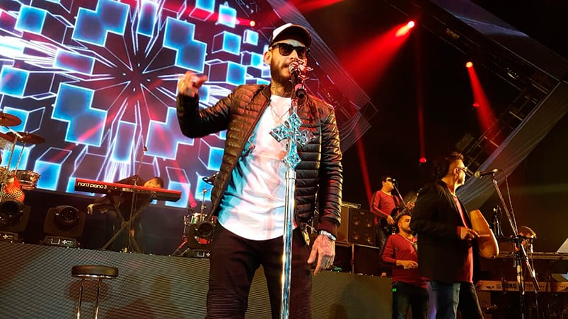 La segunda noche de Ulises en el Luna Park. Foto: Flavio Castelló / ElDoce.tv