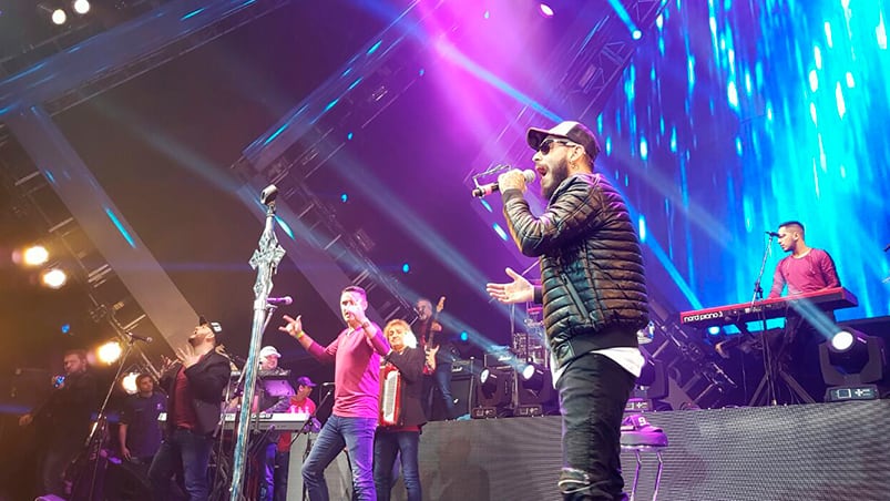 La segunda noche de Ulises en el Luna Park. Foto: Flavio Castelló / ElDoce.tv