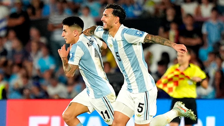 La Selección argentina consiguió un triunfazo en Uruguay.