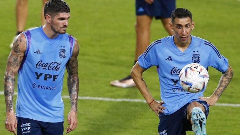 La Selección Argentina entrenó pensando en Croacia: las variantes que analiza Scaloni