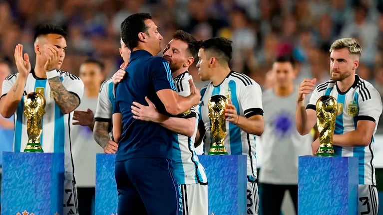 La Selección Argentina festejó el título mundialista.