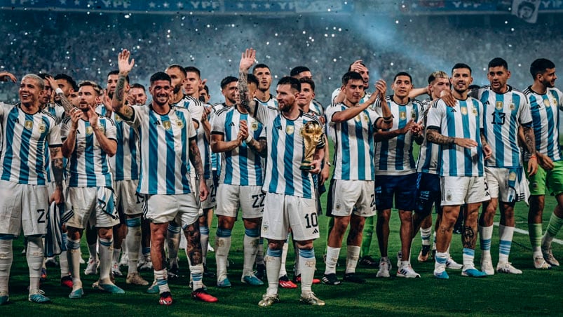 La Selección Argentina sintió el cariño del público en el Madre de Ciudades.