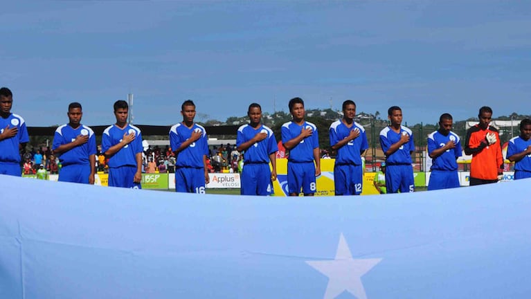 La selección de Fiji que metió 38 goles. 