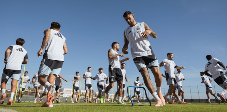 La Selección entrenó el martes por la mañana y tiene la tarde libre.