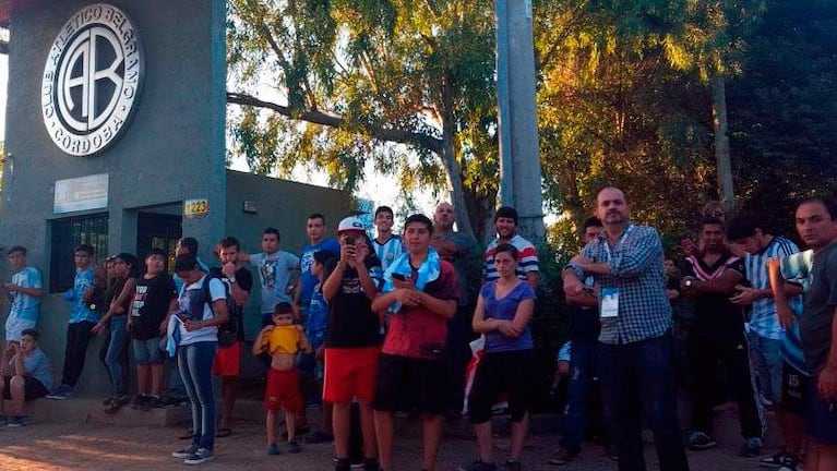 La Selección entró en calor en el complejo de Belgrano