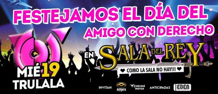 La Semana del Amigo se festeja con Trula, Damián, Jean Carlos, Sabroso y Chipote