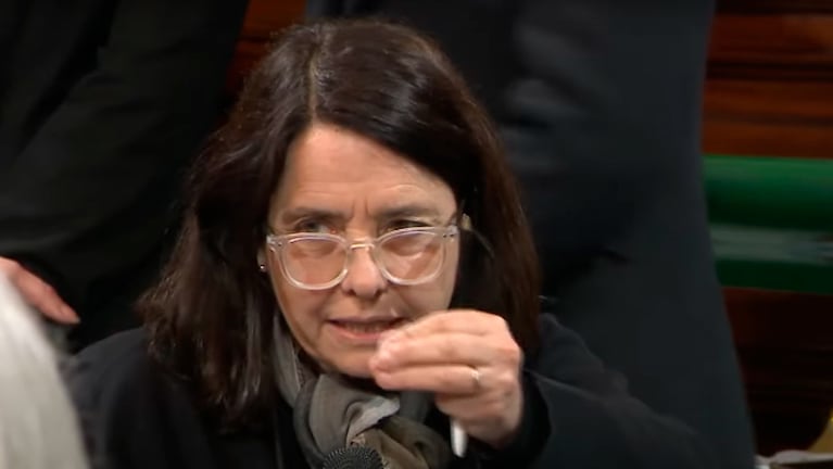 La senadora cordobesa Carmen Álvarez Rivero (PRO).