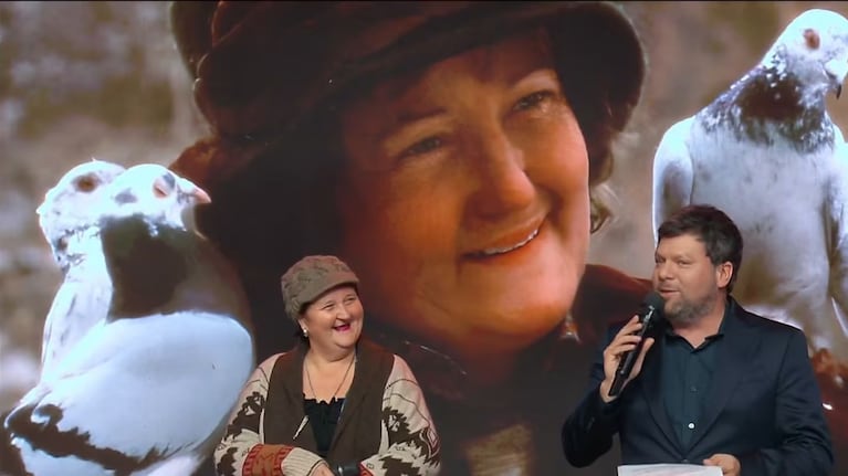 La Señora de la Palomas en Buenas Noches Familia.