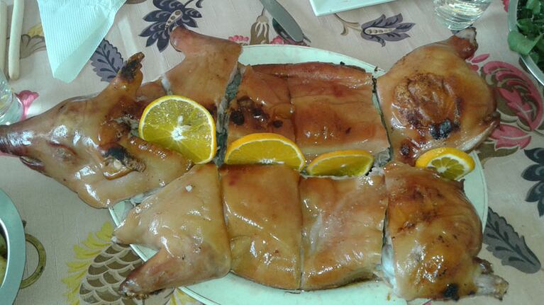 La servilleta... Del conejo al cochinillo