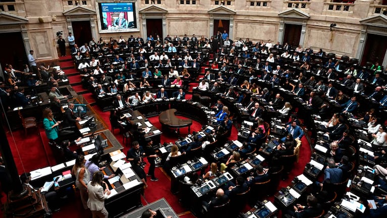 La sesión de Diputados para debatir la reforma laboral. Foto: RS Fotos.