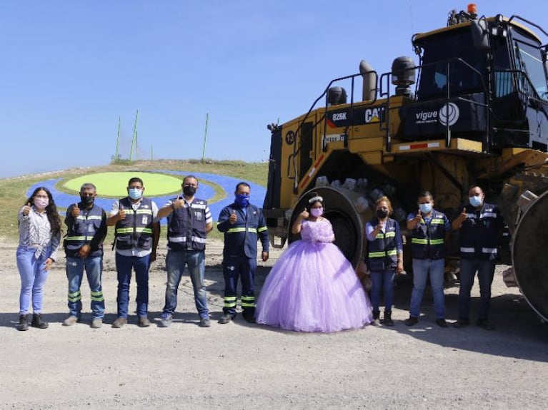 La sesión de fotos de una quinceañera que se hizo viral