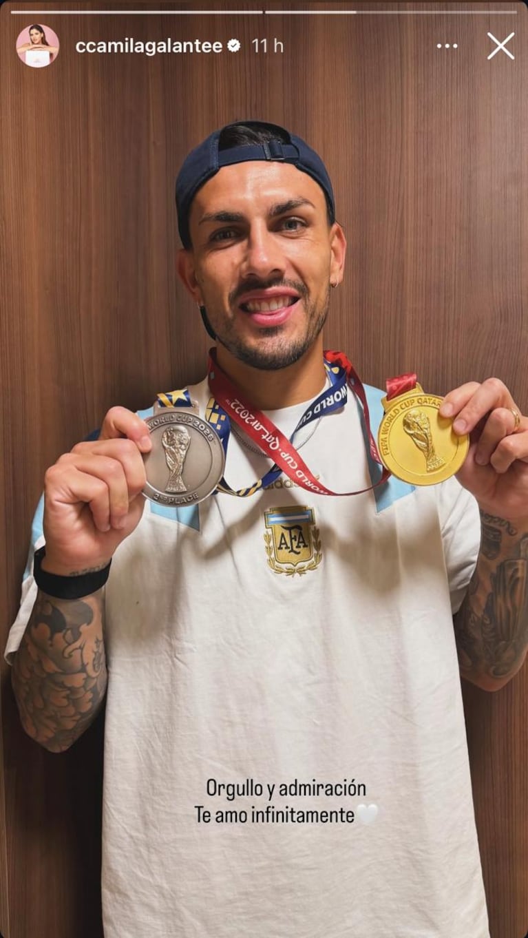 La significativa sorpresa de Cami Galante y sus hijos para Paredes tras volver del Mundial 2026