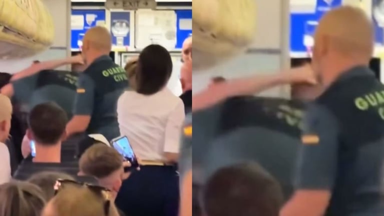 La situación se descontroló durante un vuelo que unía dos ciudades de Europa.