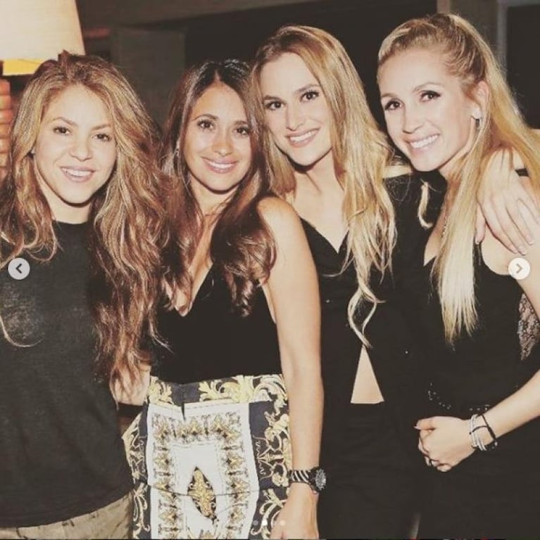 La soprendente selfie de Antonela Roccuzzo y Shakira 