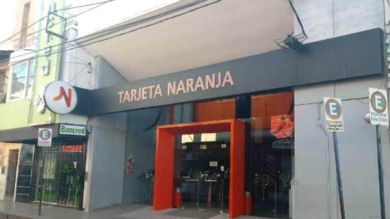 La sucursal de la calle Pellegrini, en Santiago del Estero, en donde habría ocurrido el robo.