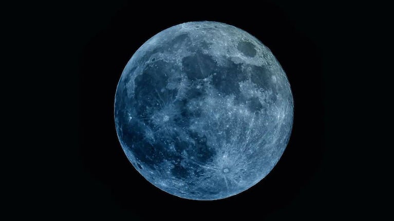 La superluna azul podrá verse esta noche en todo el país.